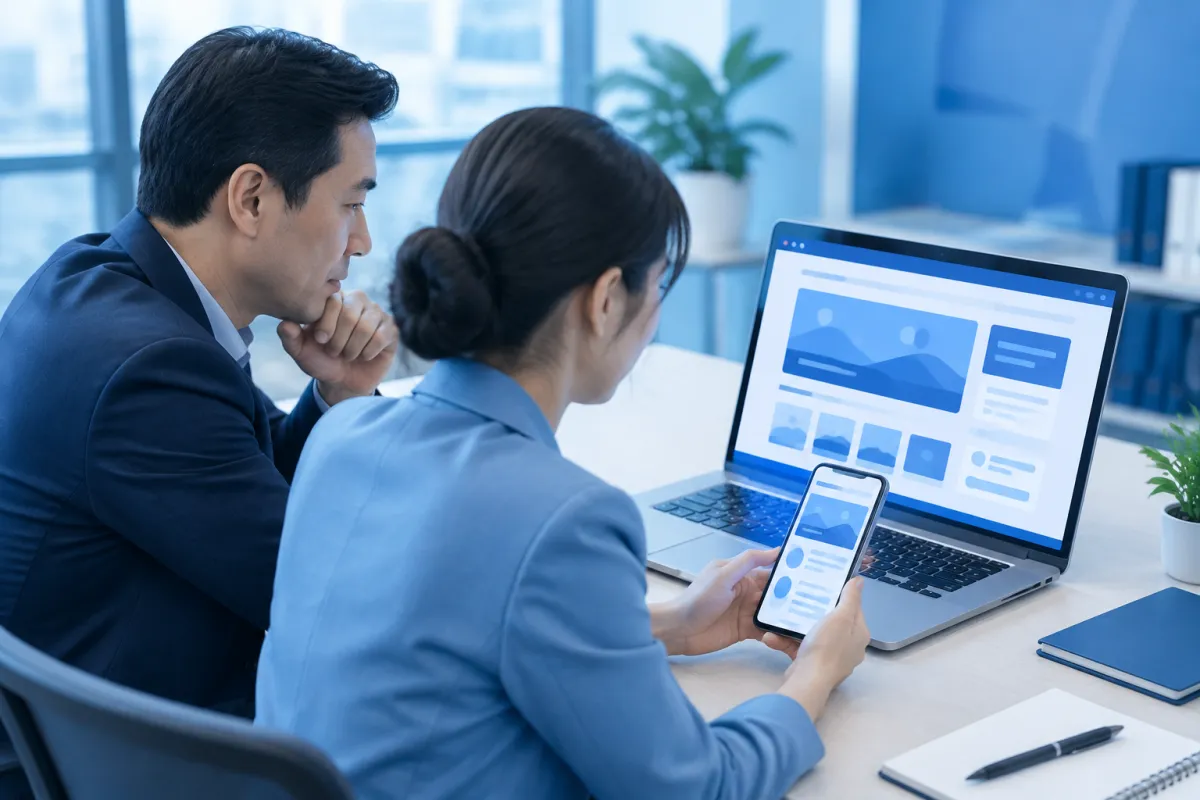 Doanh nghiệp nghiệm thu tính năng chuẩn SEO trên website cùng đơn vị thiết kế