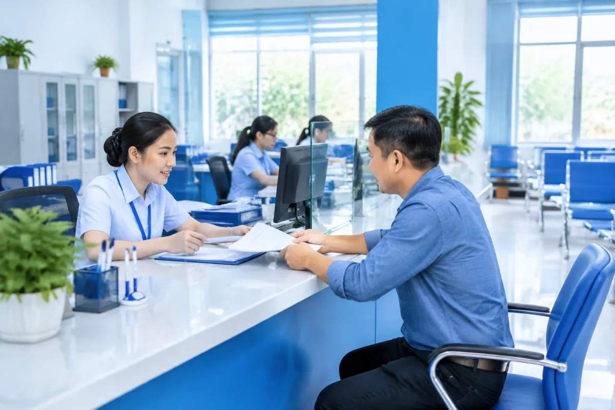 Người kinh doanh nộp hồ sơ đăng ký hộ kinh doanh tại cơ quan tiếp nhận cấp xã