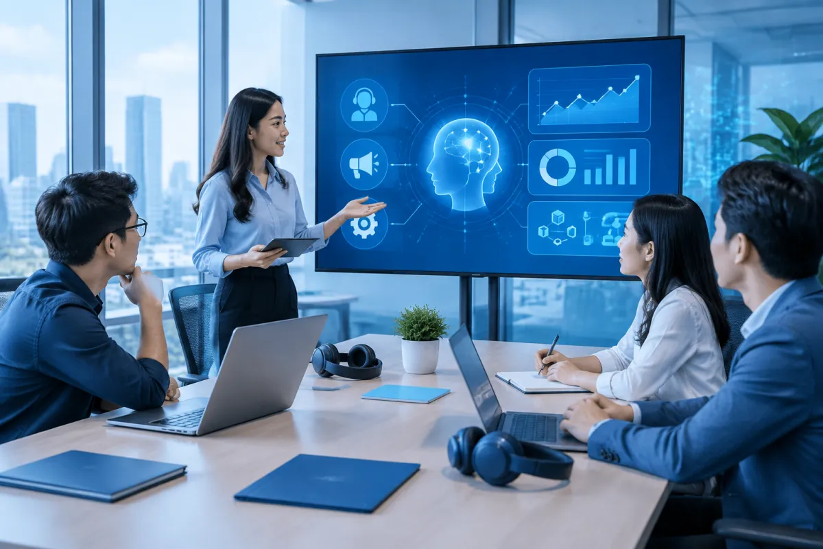 Ứng dụng inference trong AI hỗ trợ doanh nghiệp chăm sóc khách hàng, marketing và tối ưu vận hành