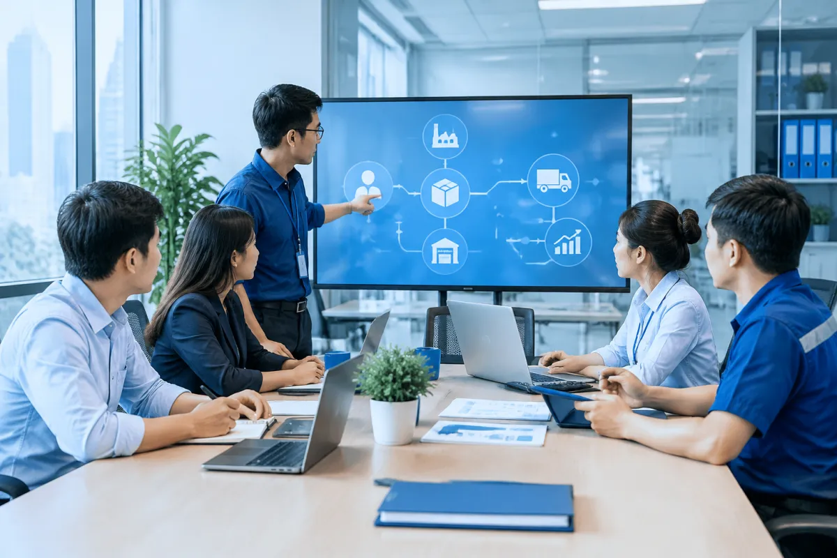 Công nghệ phần mềm doanh nghiệp hỗ trợ nhân sự phối hợp và tự động hóa quy trình làm việc