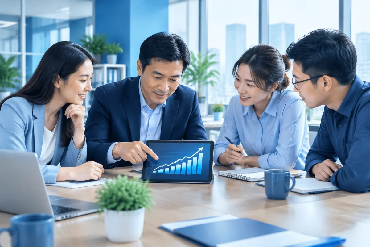 Chủ doanh nghiệp và đội ngũ xây dựng affiliate marketing tại Việt Nam thành kênh tăng trưởng bền vững