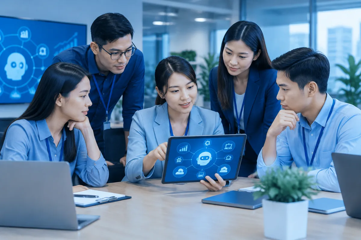 Đội ngũ doanh nghiệp Việt Nam cân nhắc ứng dụng trợ lý ảo AI và quy trình kiểm soát