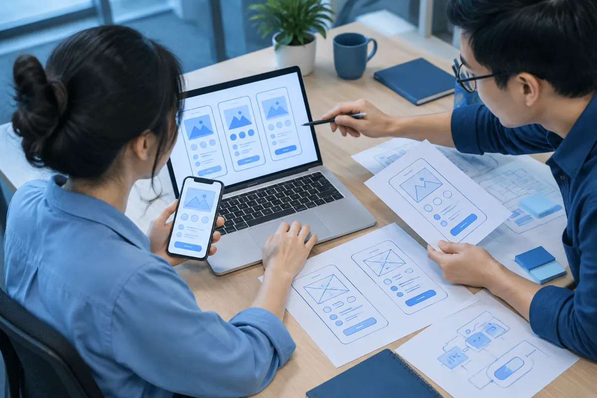 Các yếu tố A/B Testing website gồm tiêu đề, nút kêu gọi hành động, biểu mẫu và trải nghiệm di động