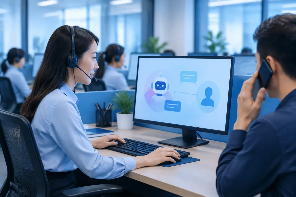 Công nghệ AI mới nhất hỗ trợ chatbot chăm sóc khách hàng nhanh chóng và chuyển tiếp yêu cầu phù hợp