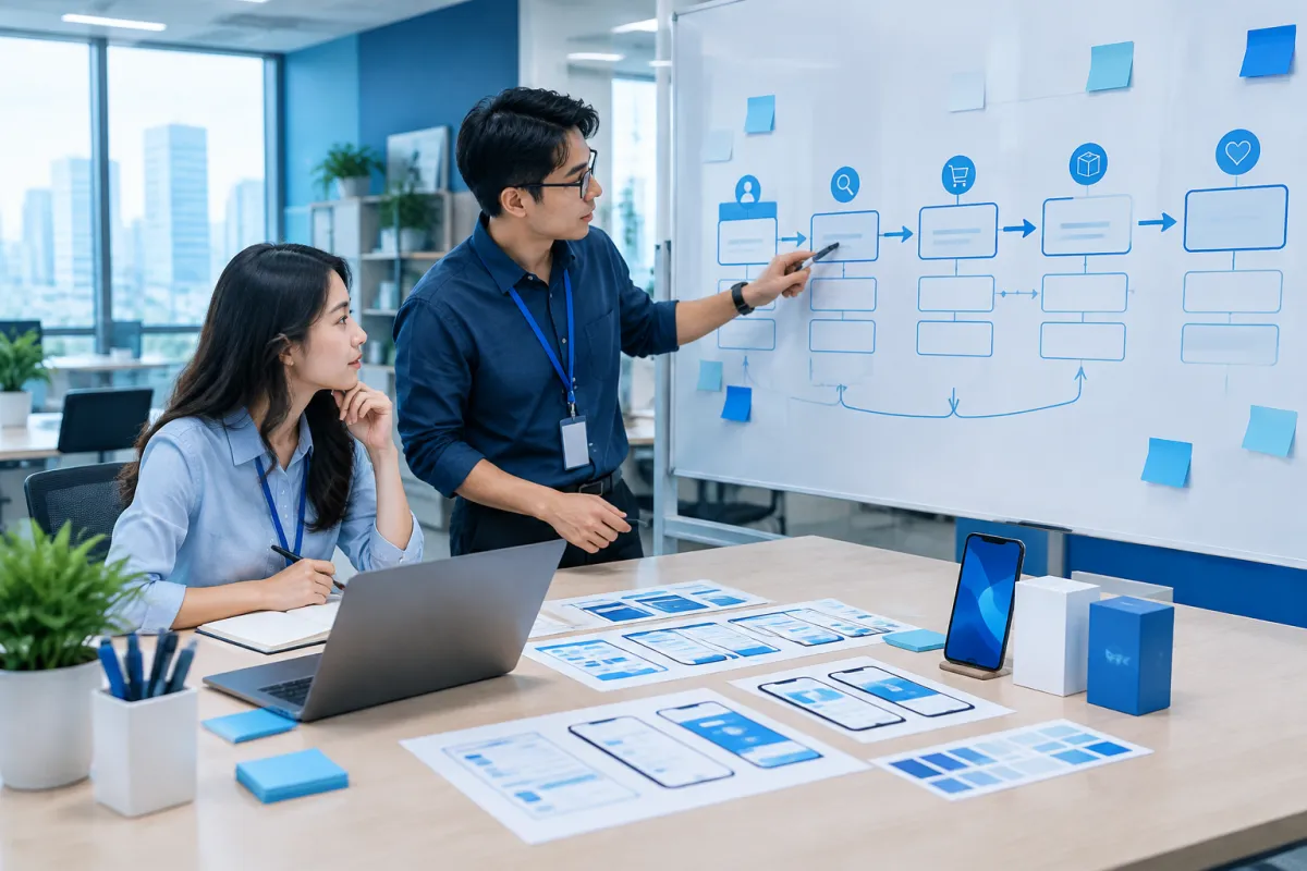 Nhóm UX thiết kế CTA và hành trình chuyển đổi cho SEO Onpage trang sản phẩm