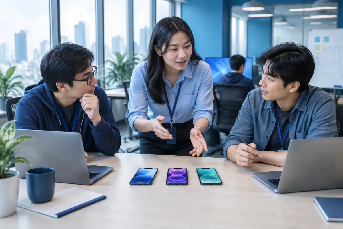 Tổng quan lập trình mobile app với nhóm phát triển thảo luận các hướng xây dựng ứng dụng di động