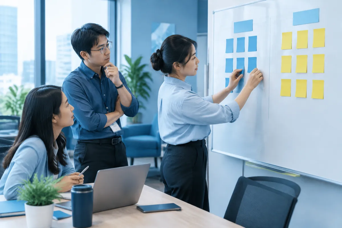 Chuyên gia phân nhóm tính năng khi tính chi phí thiết kế UX UI app mobile